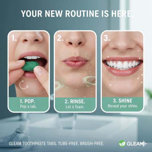 Gleem Toothpaste Tablets