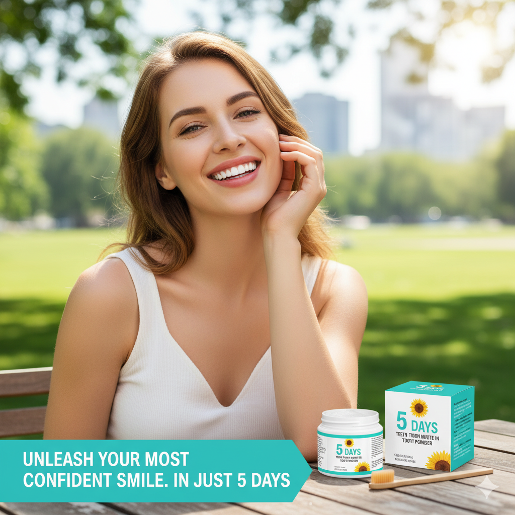 5-Day Teeth Whitening Powder